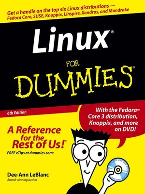 cover image of Linux For Dummies